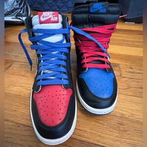 NIKE Air Jordan 1 Retro High Top 3 Red White Black Blue OG Size 8